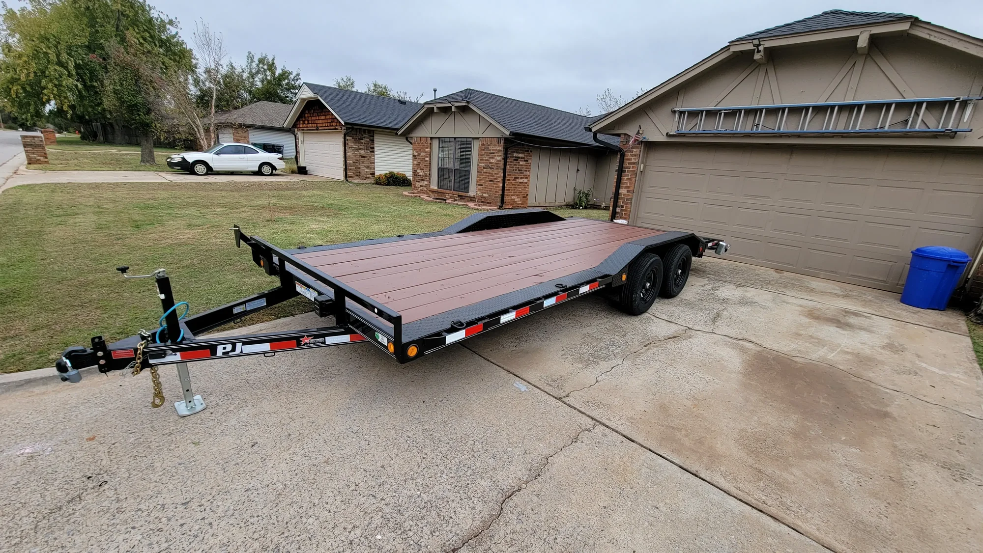 PJ car hauler trailer rental Yukon Oklahoma