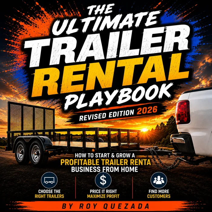 The Ultimate Trailer Rental Playbook book cover